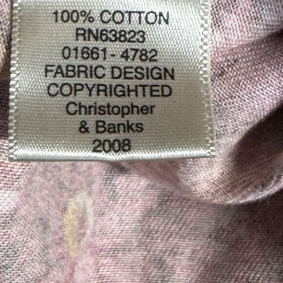 Christopher & Banks Jacket Women Medium Floral Print Boho Colorful Peasant - Picture 8 of 13